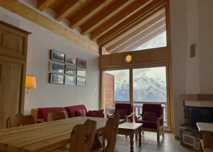 Stunning With Mountain View Apartman Veysonnaz